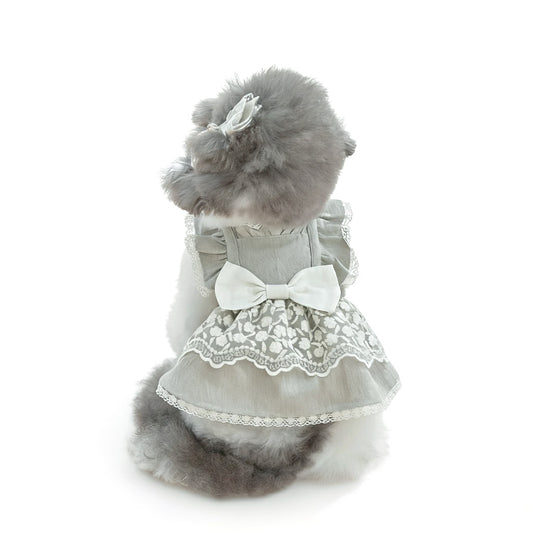 Misty Grey Lace