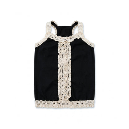 Black Frill Lace