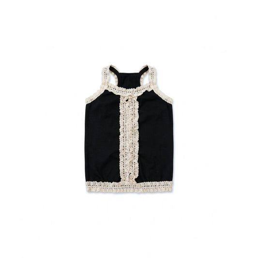 Black Frill Lace