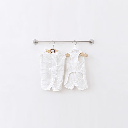 Is Healer Sheer Plaid Vest