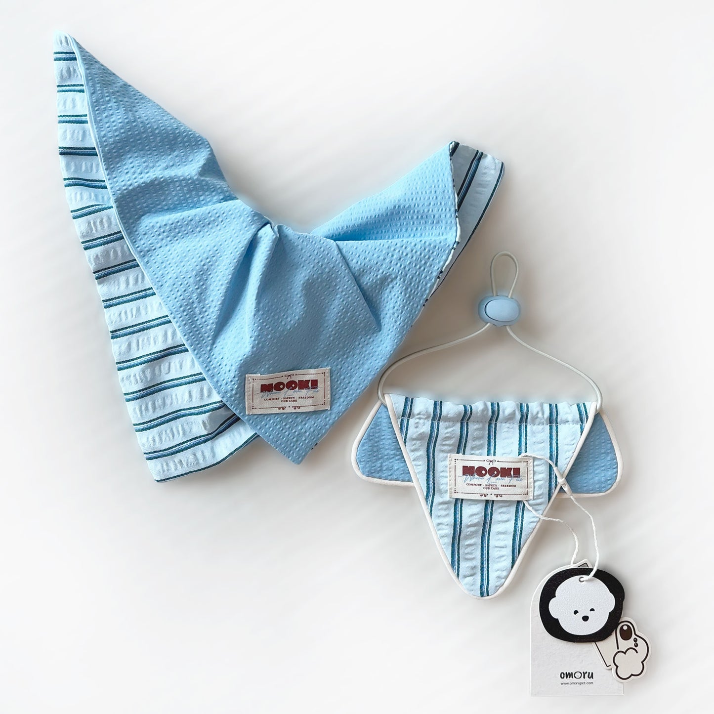 Nooki Stripe Bandana Set