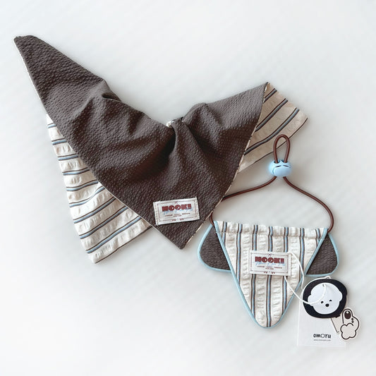 Nooki Stripe Bandana Set