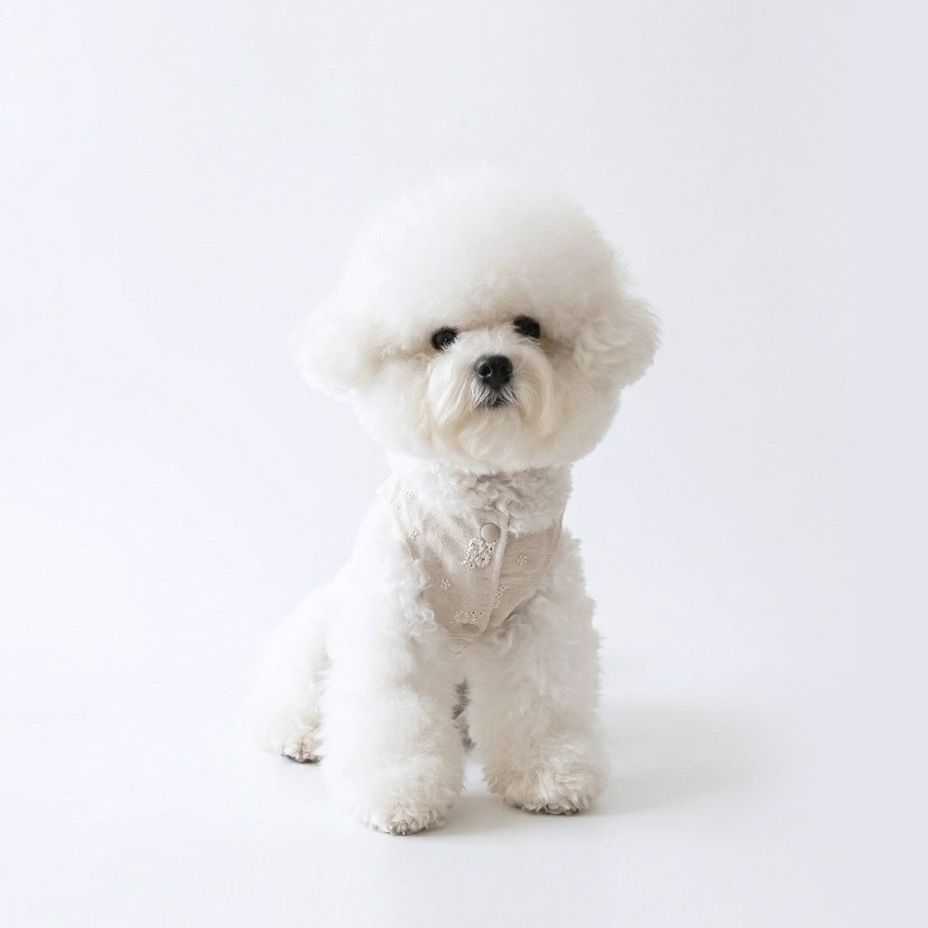 Pawlorful Linen Embroidery Vest