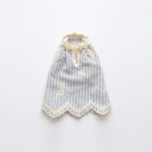 Pearl Embroidery Stripe