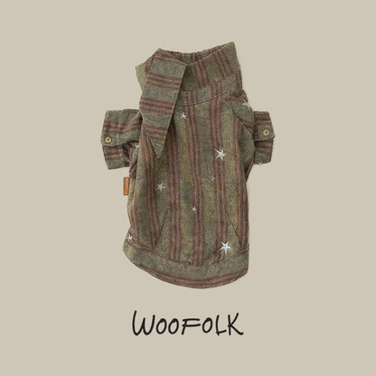 Woofolk Hug a Star Embroidered Shirt
