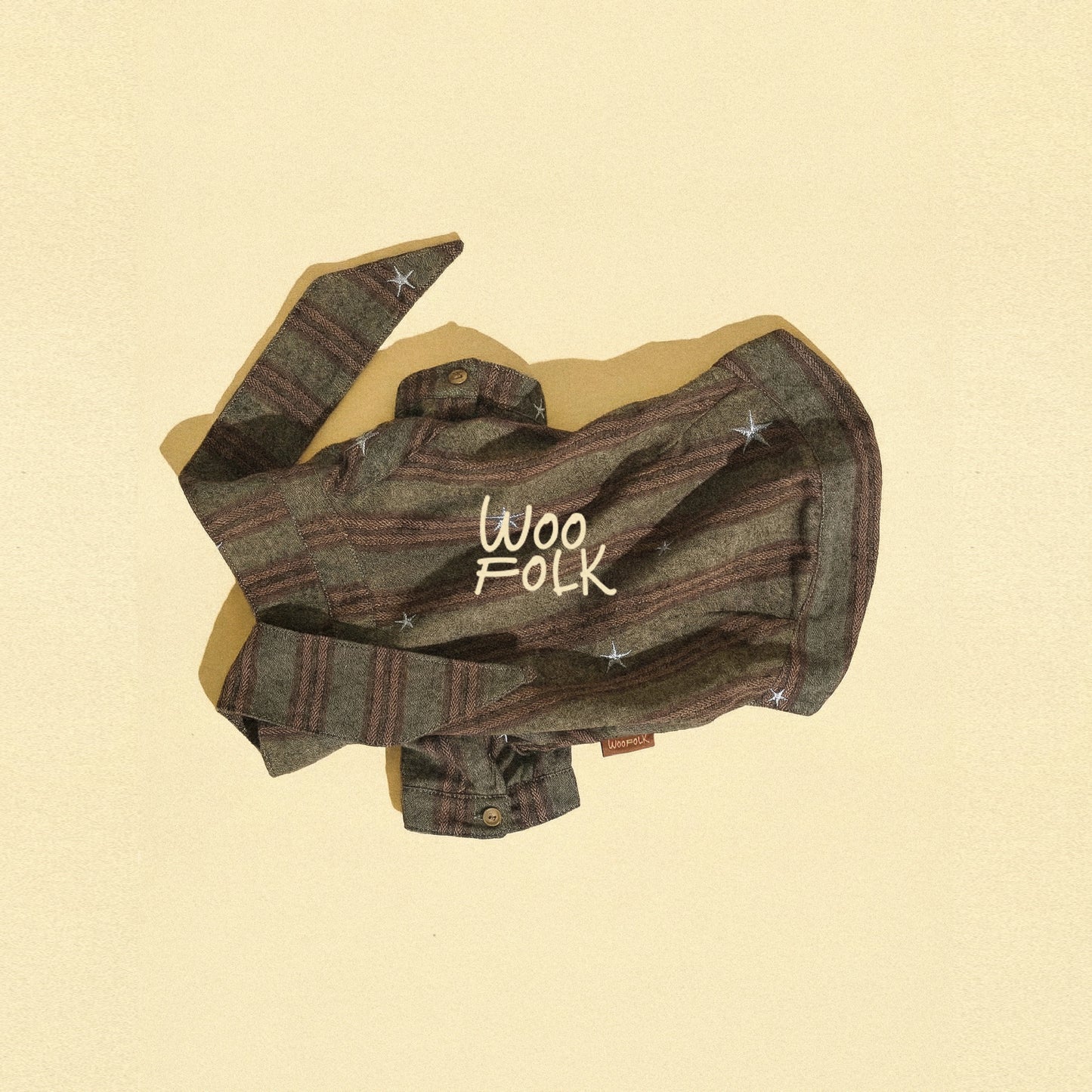 Woofolk Hug a Star Embroidered Shirt