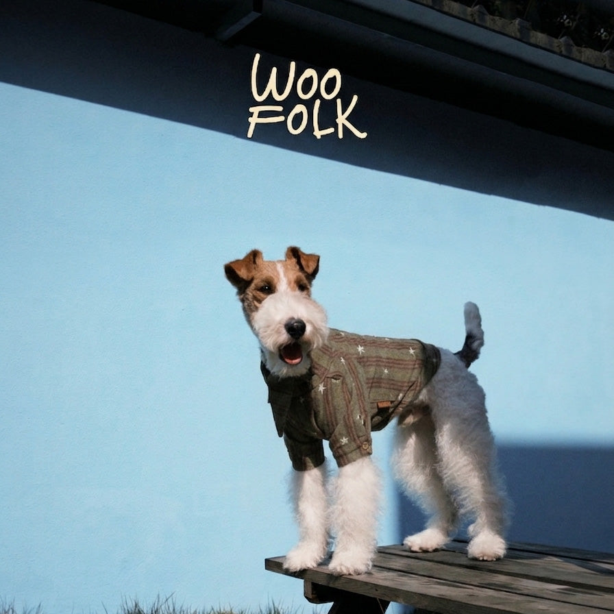 Woofolk Hug a Star Embroidered Shirt