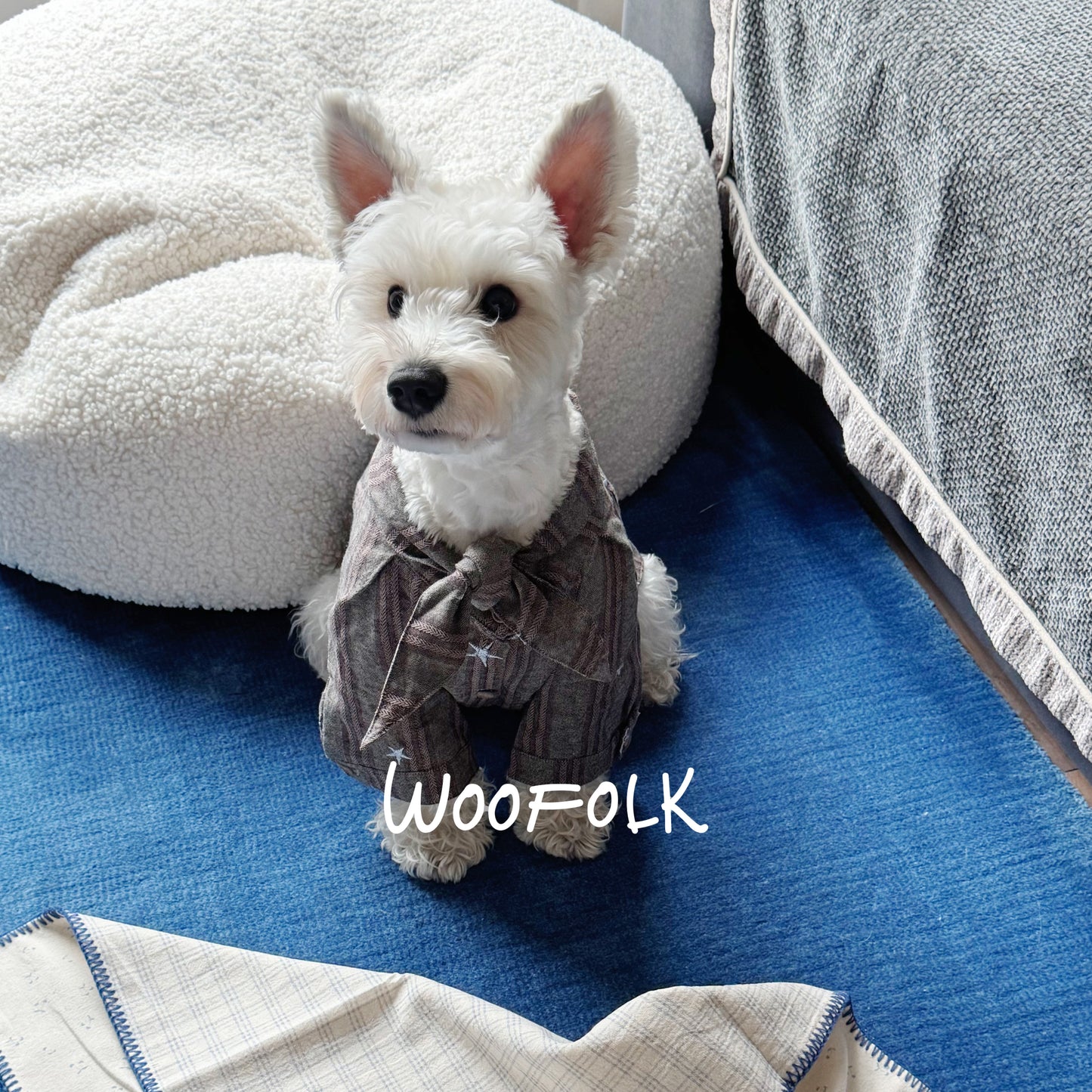 Woofolk Hug a Star Embroidered Shirt