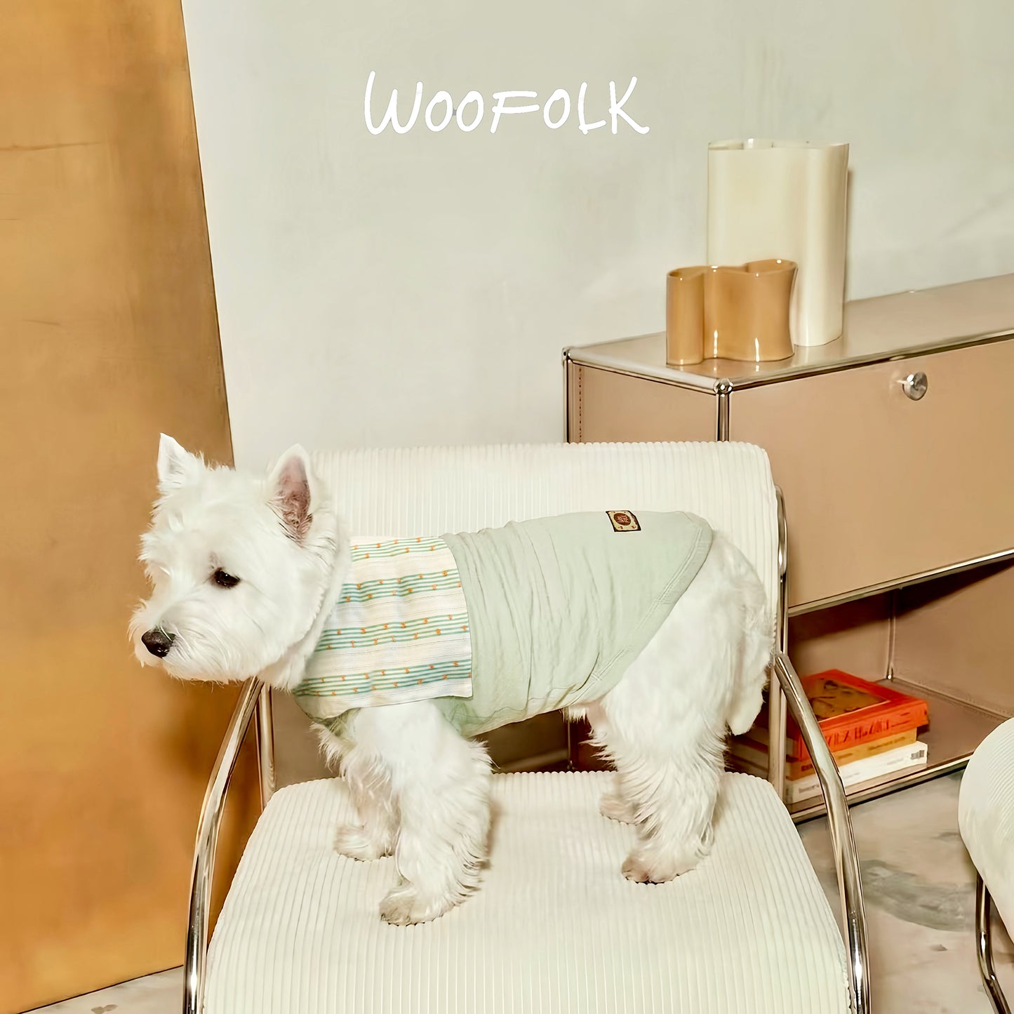 Woofolk Little Sailor Stripe Vest
