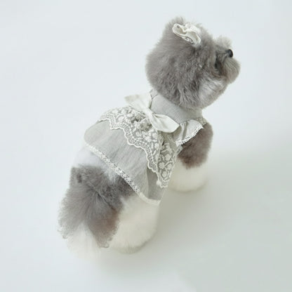 Misty Grey Lace