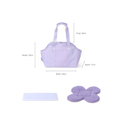 “the Bloomy” Dog Carrier