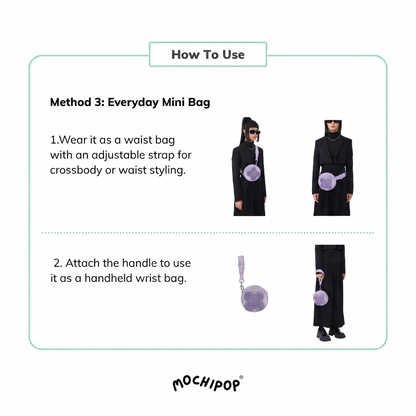“the Bloomy” Multifunctional Fanny Bag Leash Set