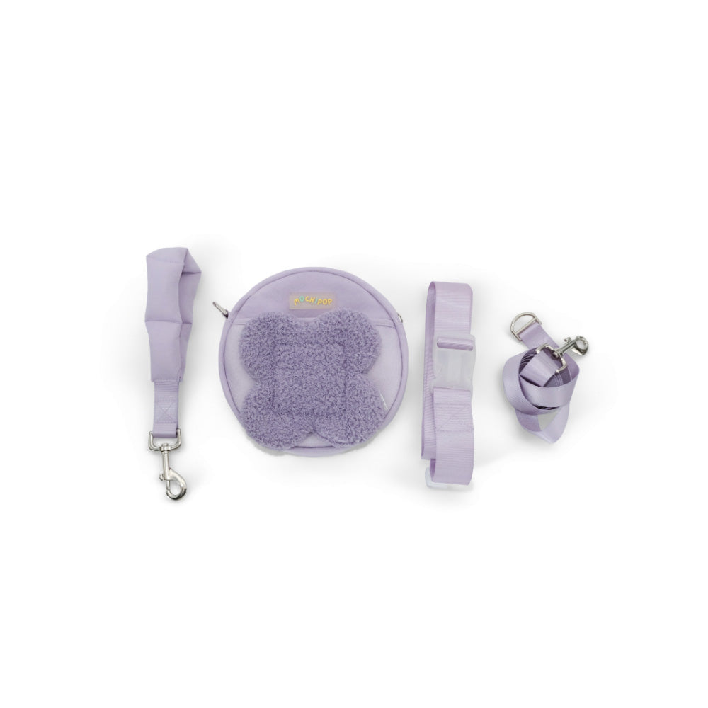 “the Bloomy” Multifunctional Fanny Bag Leash Set